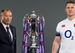 Six Nations 2018: Injury-hit England undergo drastic training schedule change Eddie Jones and England Caption with the Rugby cup