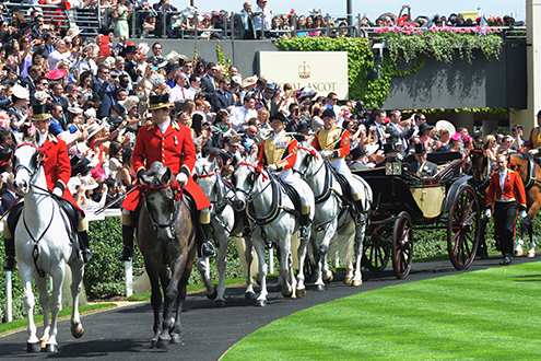 Royal Procession at Royal Ascot