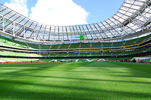 Ireland Rugby Aviva Stadium.