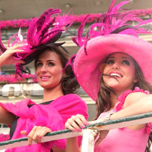 York Ebor Festival 2024, York Racecourse - Voltigeur Restaurant Hospitality - Knavesmire Stand - Ladies Day