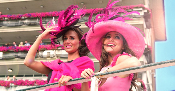 York Ebor Festival 2024, York Racecourse - Voltigeur Restaurant Hospitality - Knavesmire Stand - Ladies Day