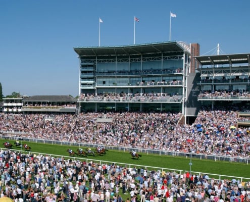 York Ebor Festival 2026, York Racecourse - Voltigeur Restaurant Hospitality - Knavesmire Stand - Horse Racing