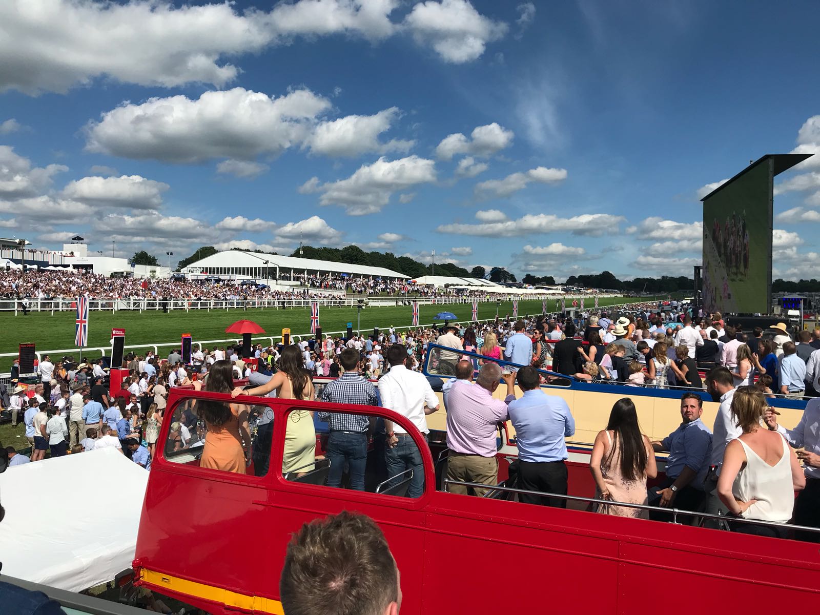 Open Top Bus Hospitality guests