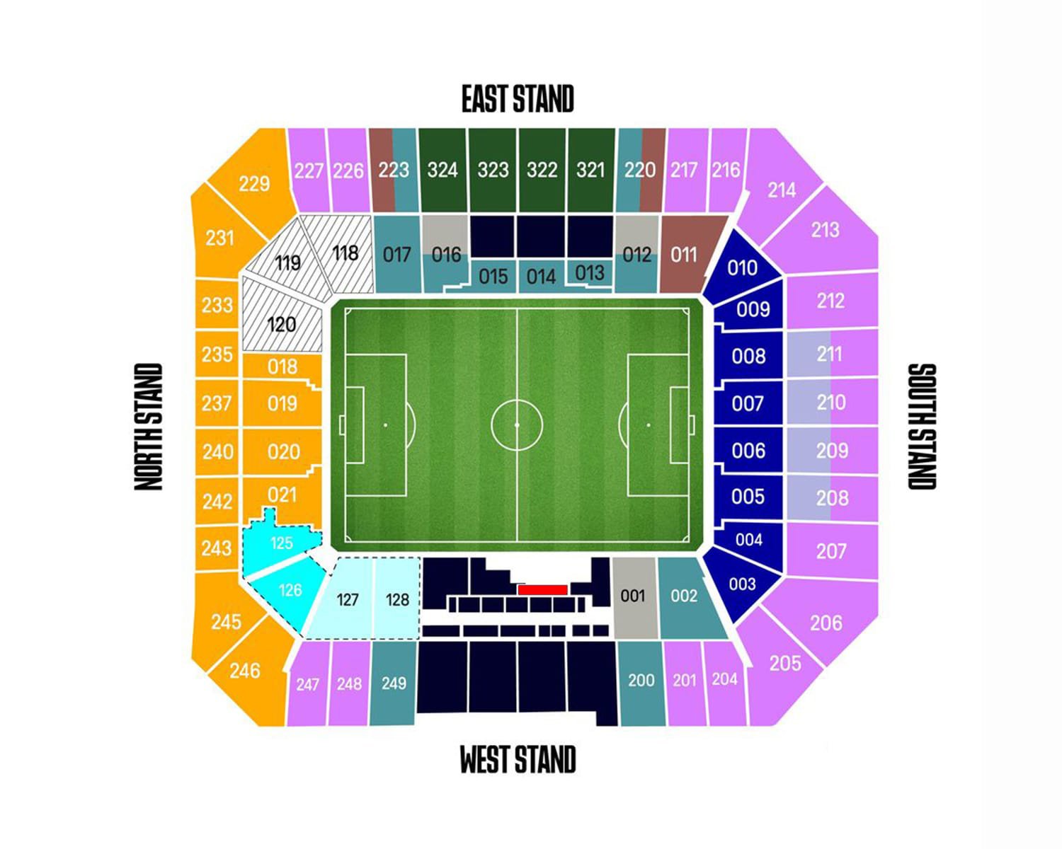 Everton Beyond Tunnel Club Hospitality Seating