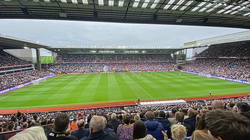The Oak Room Aston Villa Hospitality, Villa Park