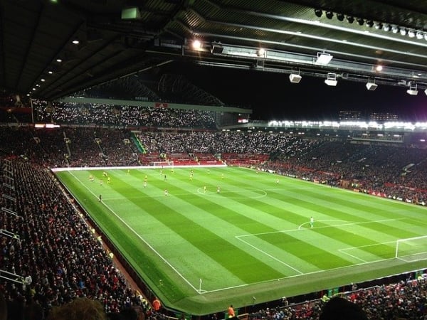 Old Trafford Stadium - Man Utd full pitch