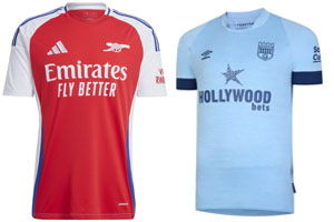 Arsenal v Brentford 2024-25