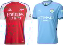 Arsenal v Man City 2024-25