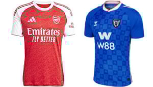 Arsenal v Sunderland 2025-26 Kits
