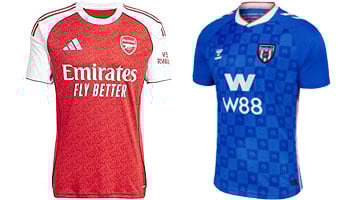 Arsenal v Sunderland 2025-26 Kits