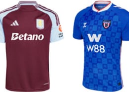 Aston Villa v Sunderland 2025-26 Kits