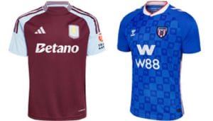 Aston Villa v Sunderland 2025-26 Kits