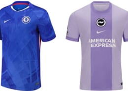Chelsea v Brighton 2025-26 Kits