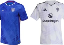 Chelsea v Man United 2025-26 Kits