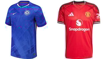 Chelsea v Man United 2025-26 Kits