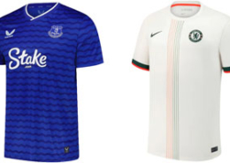 Everton v Chelsea 2025-26 Kits
