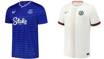 Everton v Chelsea 2025-26 Kits