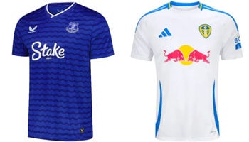 Everton v Leeds 2025-26 Kits