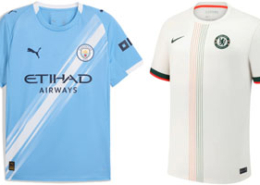Man City v Chelsea 2025-26 Kits