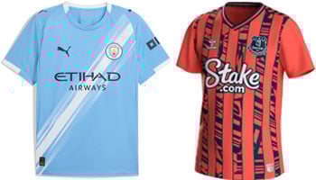 Man City v Everton 2025-26 Kits