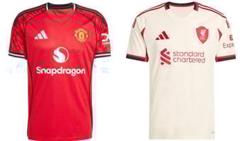 Manchester United v Liverpool 2025-26 Kits