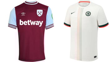 West Ham v Chelsea 2025-26 Kits
