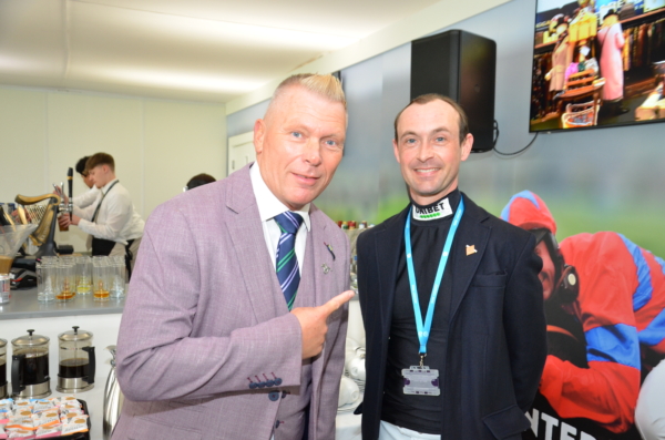 Matt Chapman and Nico de Boinville Silks Cheltenham Festival