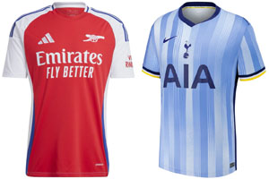 Arsenal v Spurs 2024-25
