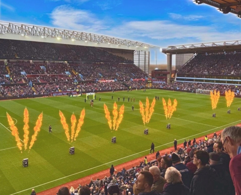 Aston Villa Lower Grounds View from Seat