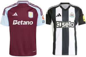 Aston Villa v Newcastle 2024-25