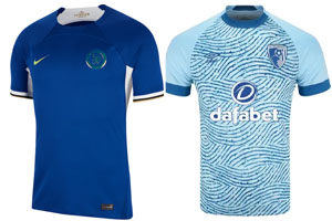 Chelsea v Bournemouth 2023-24 Shirts-Recovered