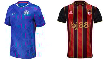 Chelsea v Bournemouth 2025-26 Kits