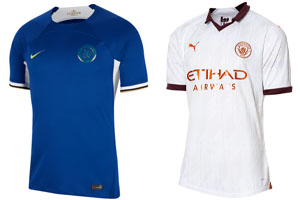 Chelsea v Man City 2023-24 Shirts