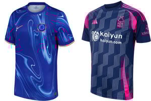 Chelsea v Nottingham Forest 2024-25 Kits
