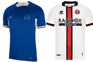 Chelsea v Sheffield United 2023-24 Shirts