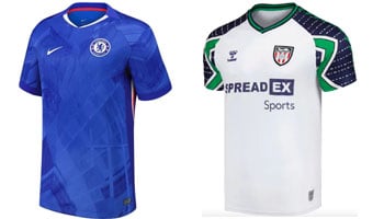 Chelsea v Sunderland 2025-26 Kits