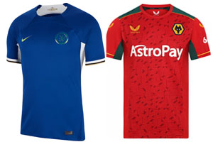 Chelsea v Wolves 2023-24 Shirts