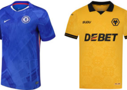 Chelsea v Wolves 2025-26 Kits