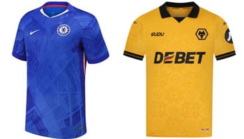 Chelsea v Wolves 2025-26 Kits