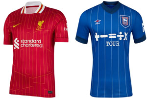 Liverpool v Ipswich 2024-25
