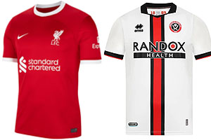 Liverpool v Sheffield United 2023-24 Shirts