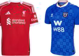 Liverpool v Sunderland 2025-26 Kits