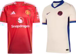 Man United v Chelsea 2024-25 Shirts