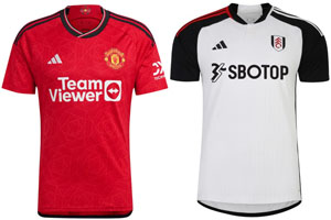 Man United v Fulham 2023-24 Shirts