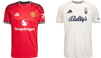 Man United v Nottingham Forest 2025-26 Kits