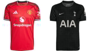 Man United v Spurs 2025-26 Kits