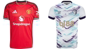 Manchester United v Bournemouth 2025-26 Kits