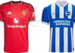 Manchester United v Brighton 2025-26 Kits
