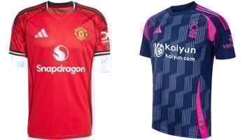 Manchester United v Nottingham Forest 2025-26 Kits