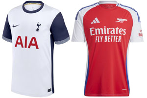 Spurs v Arsenal 2024-25